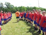 Мероприятие “Спорт - против наркотиков” состоялось в Уссурийском суворовском военном училище