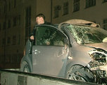 Пьяный водитель разбил машину и травмировал пассажирку в Уссурийске