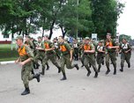 Чемпионат 5-й Краснознамённой общевойсковой армии по марш-броску прошёл в с. Сергеевка