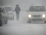 Снегопад парализовал вчера транспортное движение в Уссурийске