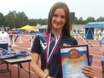Призером России по пожарно-прикладному спорту стала уссурийская спортсменка