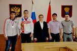 Глава администрации поздравил победителей и призеров чемпионата и первенства России по кикбоксингу