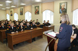 В Уссурийске сотрудники полиции провели  акцию «Подросток и закон» для кадетов Суворовского училища