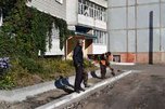 В Уссурийске активно идет ремонт дворов