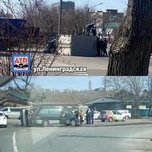 Грузовик перевернулся в Уссурийске после столкновения с авто