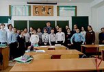Росгвардейцы организовали акцию «Эстафета подвига» для школьников Уссурийска