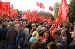 22 сентября в городе проводился митинг организованный местным отделением КПРФ