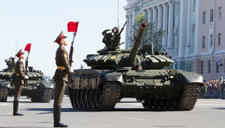 Танки Т-72 и артиллерия примут участие в Параде Победы в Уссурийске