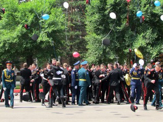 Суворовское училище в Уссурийске простилось с выпускниками