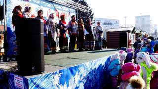 В Уссурийске закрытие ледового городка отпраздновали развлекательной детской программой