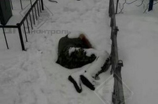 На кладбище в Уссурийске найден замерзший человек
