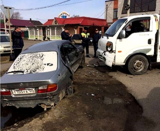 Невнимательная женщина стала причиной серьезной аварии в Уссурийске