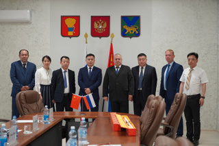 Встреча с делегацией из Мишаня прошла в Уссурийске
