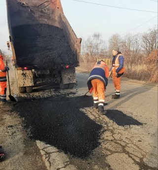 Ямочный ремонт дороги выполнен в Уссурийском городском округе