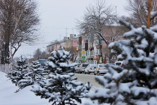 На дорогах Уссурийска работает спецтехника