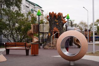 Новый сквер на улице Промышленной сдан в эксплуатацию