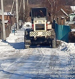 Снежный фронт работ за прошедший день